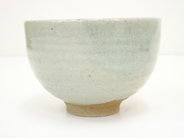 山根藤一 作 上神山焼茶碗 共箱 茶道具 山根藤一 作 上神山焼茶碗 共箱 茶道具